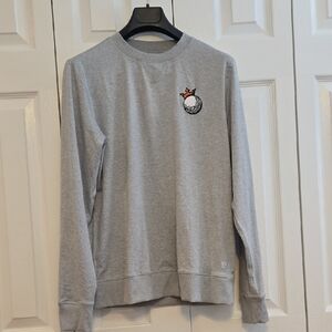NWT Rhoback Light Gray Crewneck Sweater